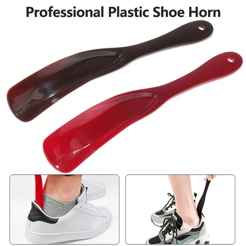  1 шт. 19 см Рожок для обуви Профессиональный пластиковый рог для обуви Форма ложки Горн для обуви Подъемник для обуви Гибкие прочные аксессуары для обуви