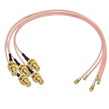 10 шт. Соединительный кабель SMA Female для UFL / U.FL / IPX / IPEX RF или NO разъем коаксиальный адаптер в сборе RG178 Кабель с косичкой