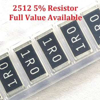  100 шт./лот SMD чип-резистор 2512 180R / 200R / 220R / 240R / 270R 5% Сопротивление 180/200/220/240/270/Ом Резисторы K Бесплатная доставка