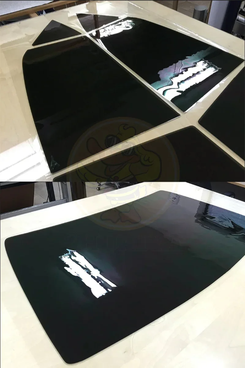  предварительно нарезанная нанокерамика автомобиль УФ тонировка окон комплект автомобильная оконная пленка для CHEVROLET MALIBU 4 DR SEDAN 2013-2015 - 3