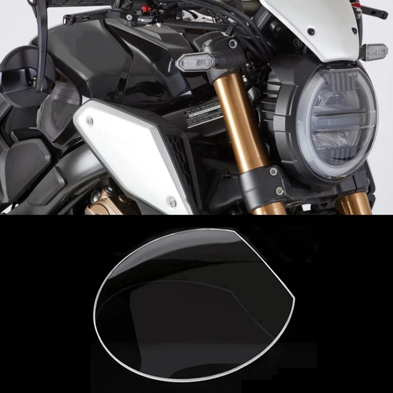 3X Крышка экрана передней фары мотоцикла Защита объектива для Honda CB1000R CB650R CB 650R CB 1000R 2019 2020 2021 - 2