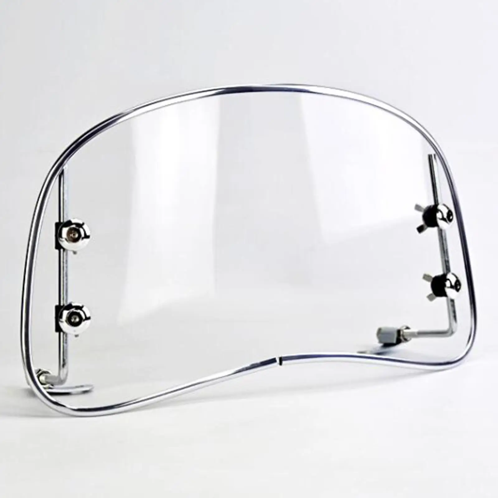  Лобовое стекло мотоцикла Прозрачный передний экран Аксессуары 8,6-дюймовый высокий ПК Материал - 0