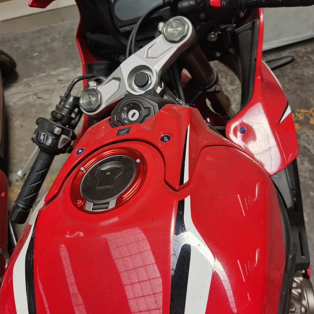  НОВЫЙ мотоцикл с ЧПУ Масляная крышка топливного бака Декоративная защитная крышка для Honda CB650R CB300R 1000R 250R 125R CB1100 CB400X/500X 500F - 1