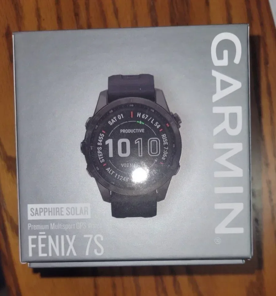 ГОРЯЧИЕ РАСПРОДАЖИ ЗА КУПИТЬ 10 ПОЛУЧИТЕ 4 БЕСПЛАТНО Garmin Fenix 7x Sap ph ire S o lar Edition Mineral Blue DLC Titanium Smart GPS Watch - 0