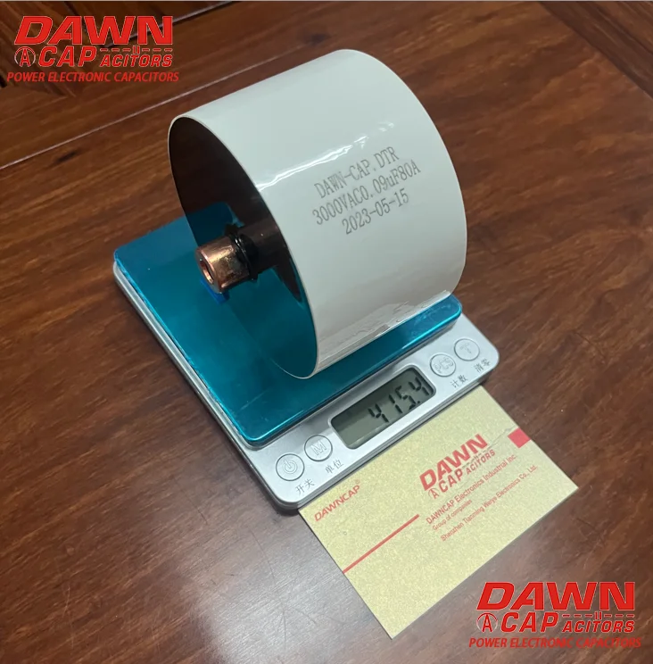 DAWNCAP DTR 0,092UF 3000VAC60A Резонансный конденсатор 70 * 55 мм M6 - 2