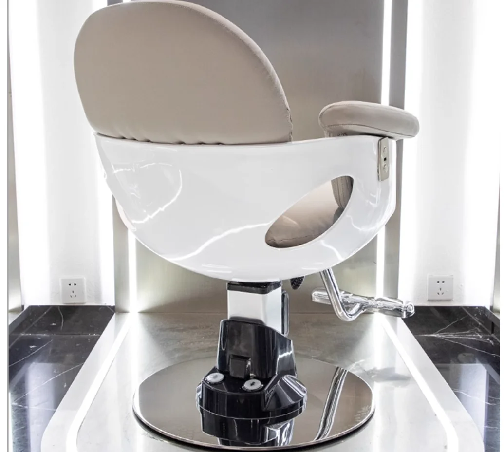 Новый стул для парикмахерской Элитный парикмахерский салон модной одежды электрический лифт режущий стул парикмахерская глажка крашение табурет - 1