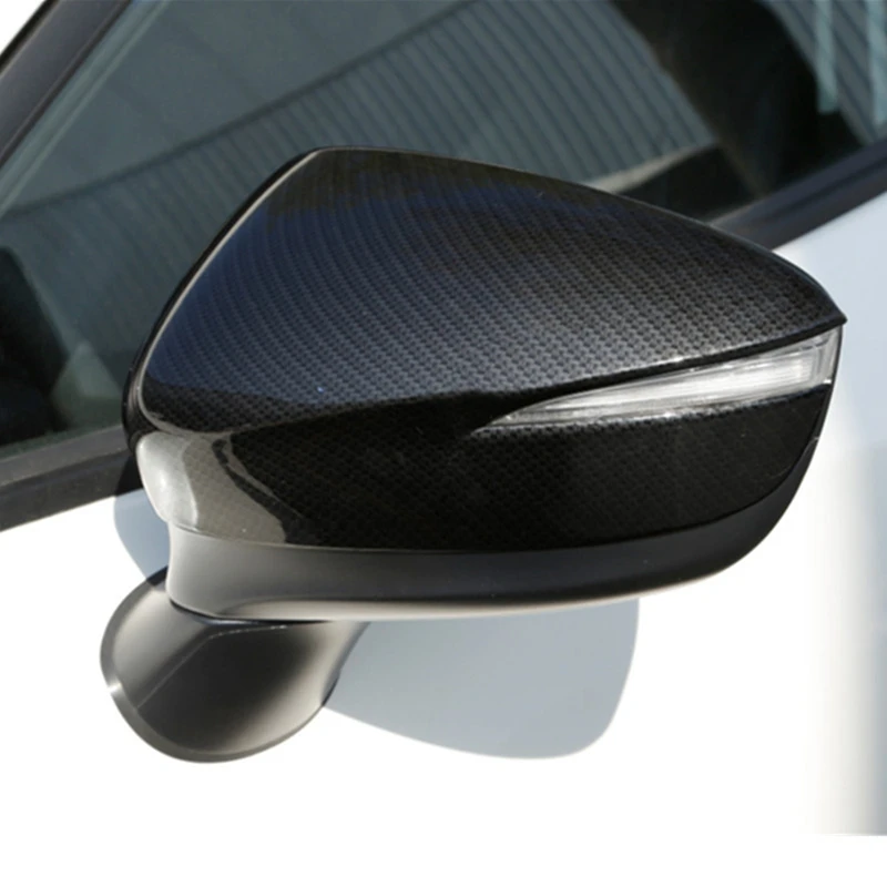 3 шт. Автомобильные аксессуары из углеродного волокна, для Mazda CX3 2016 2017 CX-3: 1 пара накладок на зеркало заднего вида и 1 шт. Liqui на центральной консоли - 5