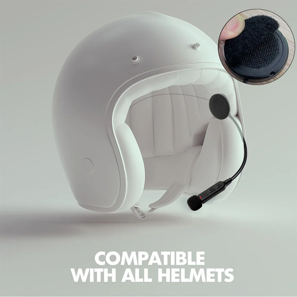 Новая гарнитура BT30S Bluetooth с защитой от помех для мотоциклетного шлема для верховой езды без помощи рук наушники мотоциклетный шлем гарнитура - 4