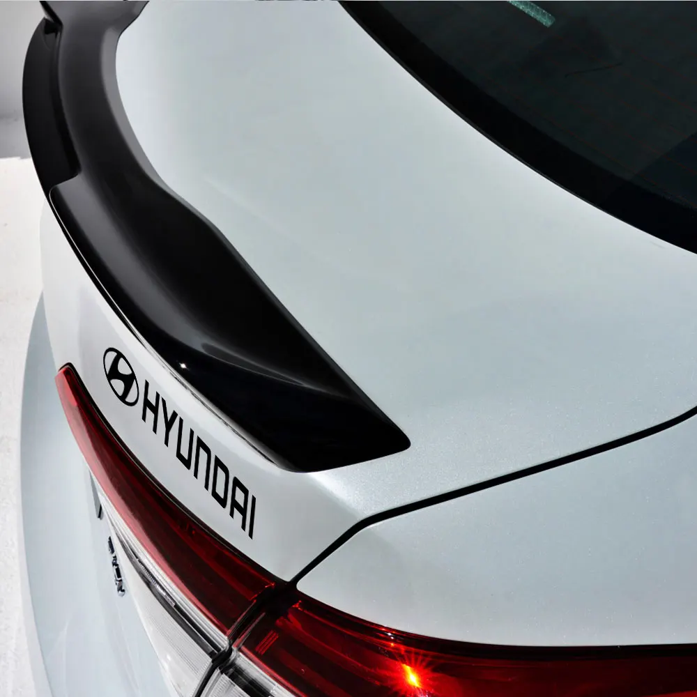 Для Hyundai Palisade Elantra Wagon Ioniq Kona 4PCS Универсальный новый ПВХ Кузов автомобиля Крыло Багажник Зеркало заднего вида Украшение Наклейки - 4