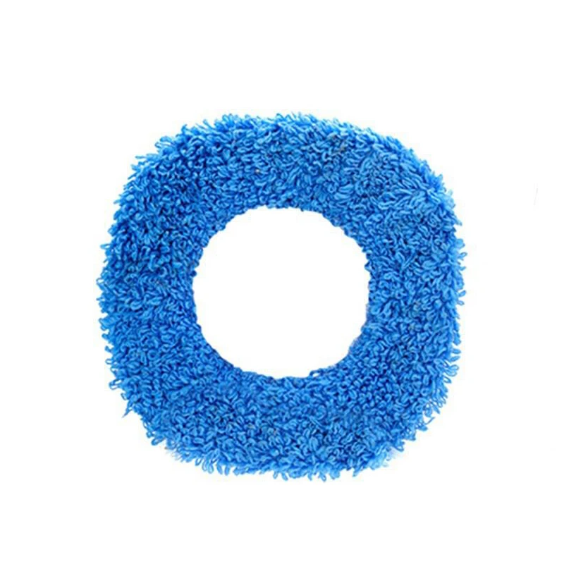 Одноразовая швабра, моющиеся прочные сменные прокладки из микрофибры, тряпка для швабры для сухой и влажной уборки, синяя - 0