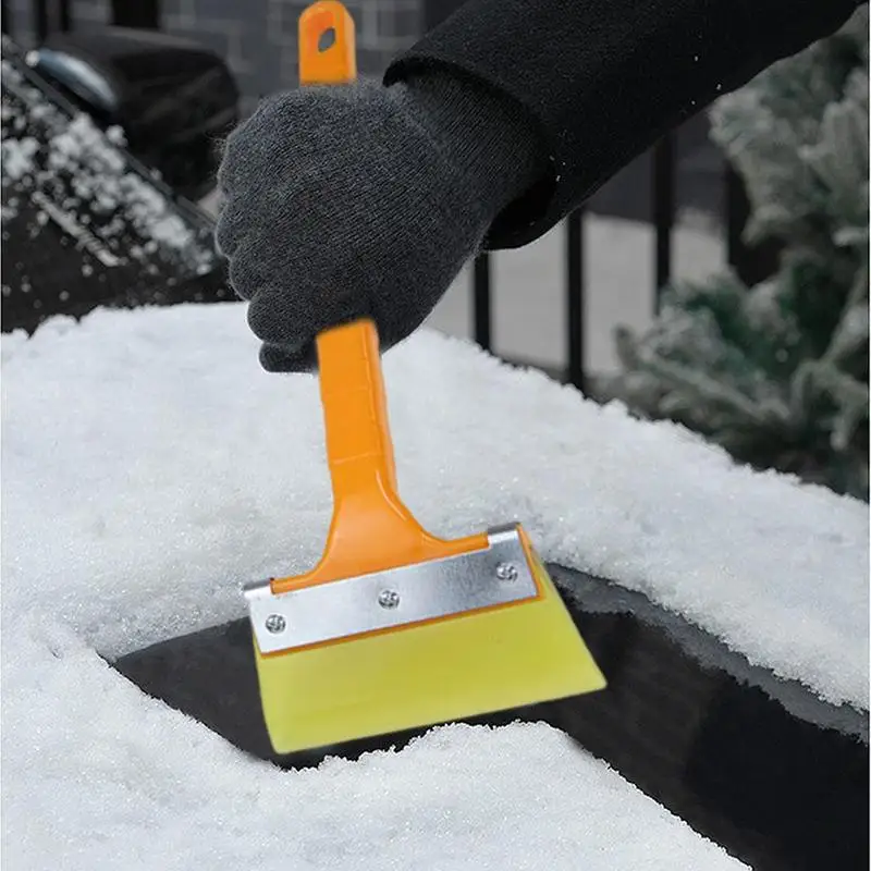 Автомобильная щетка для снега Многофункциональная автомобильная лопата для снега для автомобиля Автомобильные аксессуары для экстерьера для дорожных поездок Минивэн Спортивный автомобиль - 4