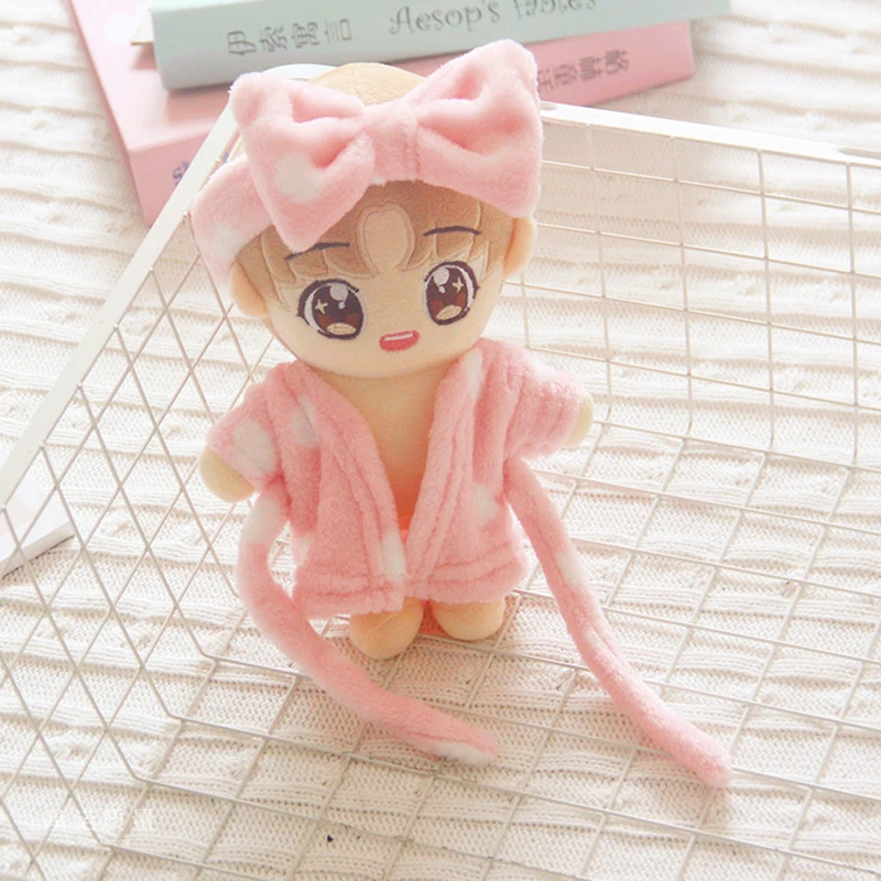  Симпатичная пижама с повязкой на голову для 20 см Кукла Одежда Кукла Кукла Кукла Аксессуары Игрушки - 2