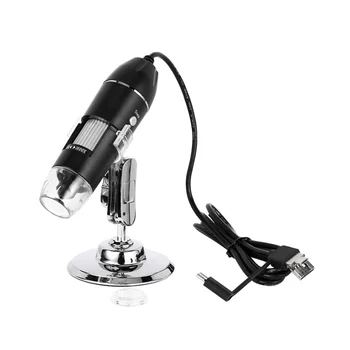 1600X Цифровой микроскоп Камера 3В1 USB Портативный электронный микроскоп для пайки светодиодной лупы для ремонта сотового телефона