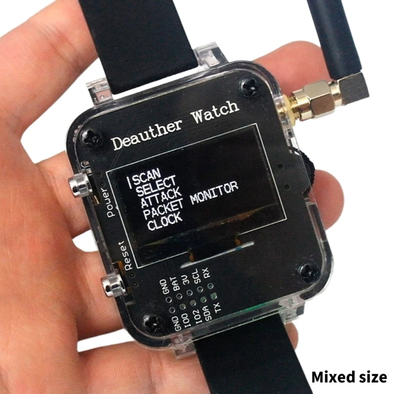 Deauther Watch V3S для IoTs Тестовые часы Хакерские часы для тестирования и разработки Wi-Fi - 5