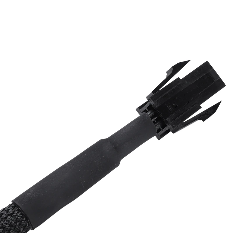 5X ATX 4-контактный папа P4 - ATX P4 женский удлинительный кабель питания процессора черный - 2