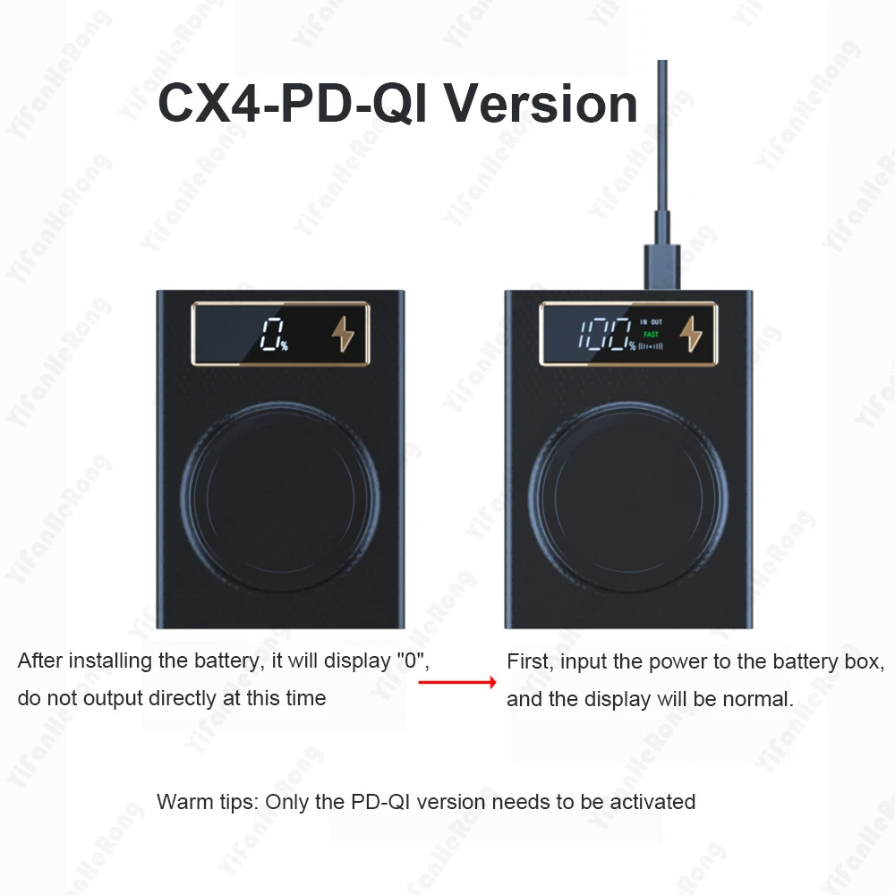 CX4 4 * 18650 Батарея Чехол PowerBank Без сварки 5 В 2 А Двойной USB-держатель Коробка для хранения батареи DIY Оболочка для зарядного устройства для телефона Съемный - 2