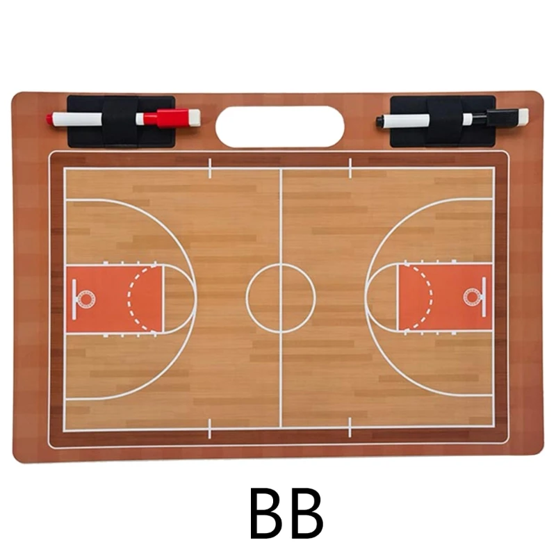 Футбольная тренерская доска Баскетбольная доска для сухого стирания для тренеров с маркером 2шт A2UF - 4