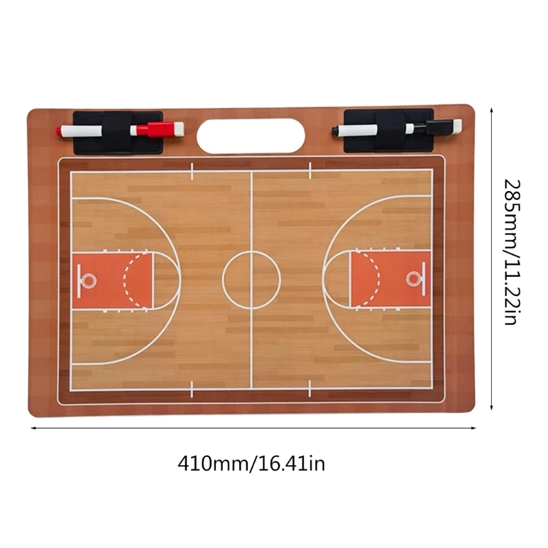 Футбольная тренерская доска Баскетбольная доска для сухого стирания для тренеров с маркером 2шт A2UF - 5
