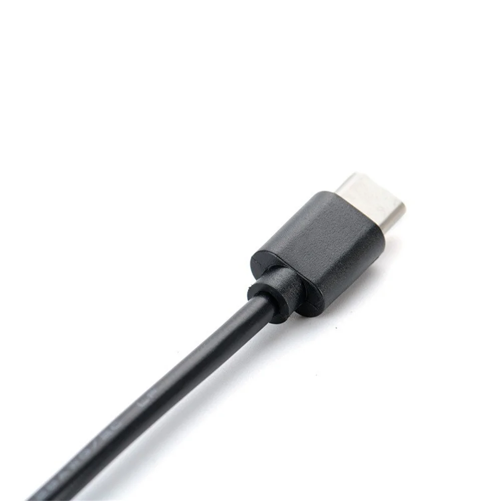  Зарядный кабель Кабель для передачи данных Эффективный черный ПВХ Линия передачи данных Быстрая передача Портативный кабельный адаптер 3 спецификации Прочный - 3