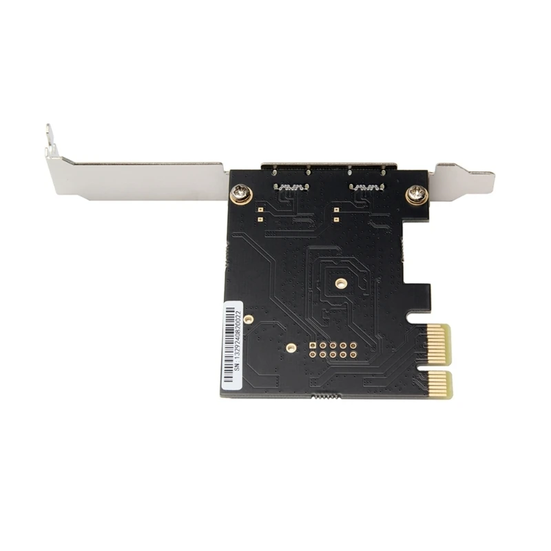 2 порта USB Type-C PCIe Дополнительный адаптер Карта расширения USB C USB3.1 PCIEx1 10 Гбит/с - 1
