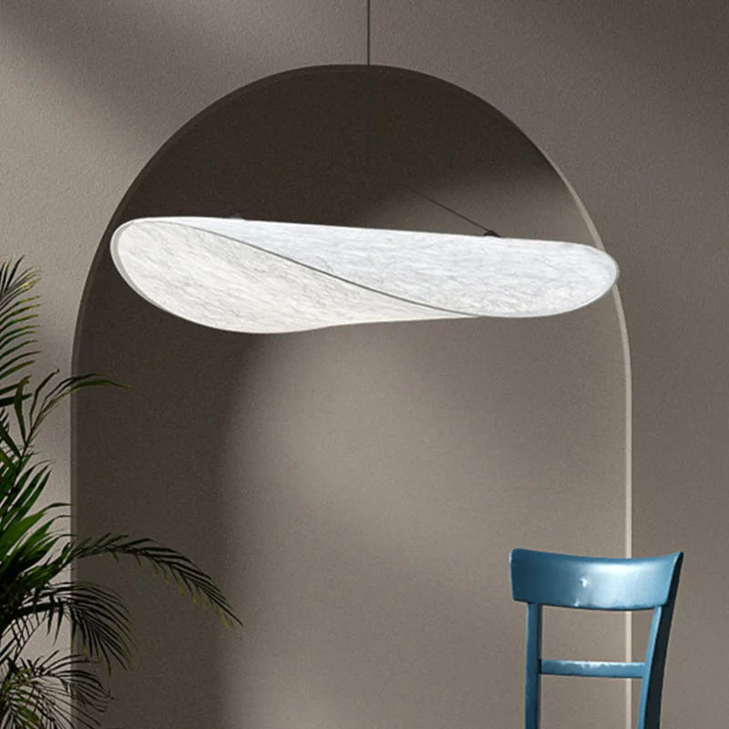 Современная креативная подвесная люстра для гостиной Nordic Vertigo светодиодная круглая подвесная лампа для спальни домашний декор осветительные приборы - 2