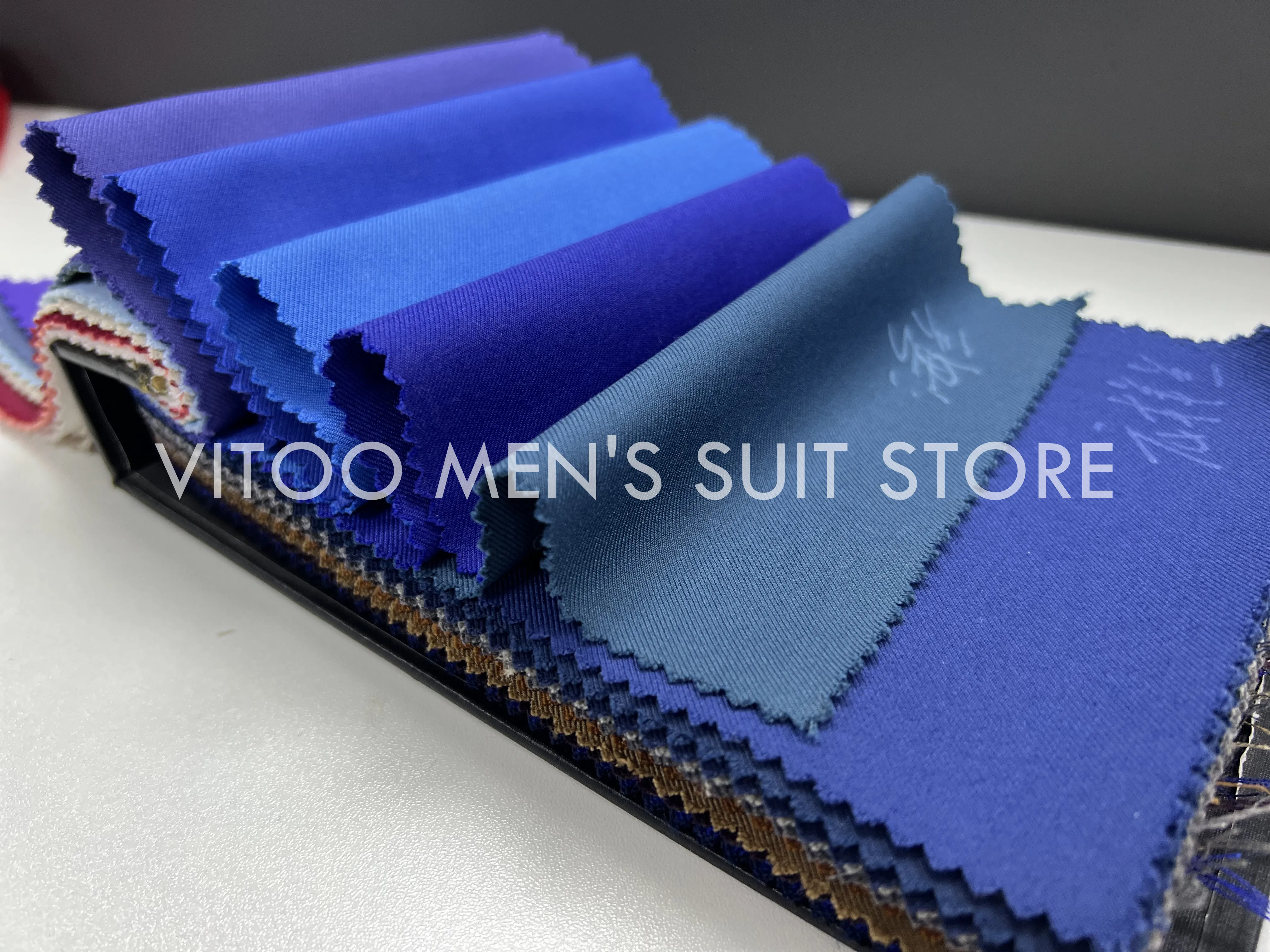  синие формальные мужские костюмы классический крой 2 шт./обычный приталенный блейзер с брюками для свадебного жениха лучшая мужская одежда / мужской комплект одежды - 5