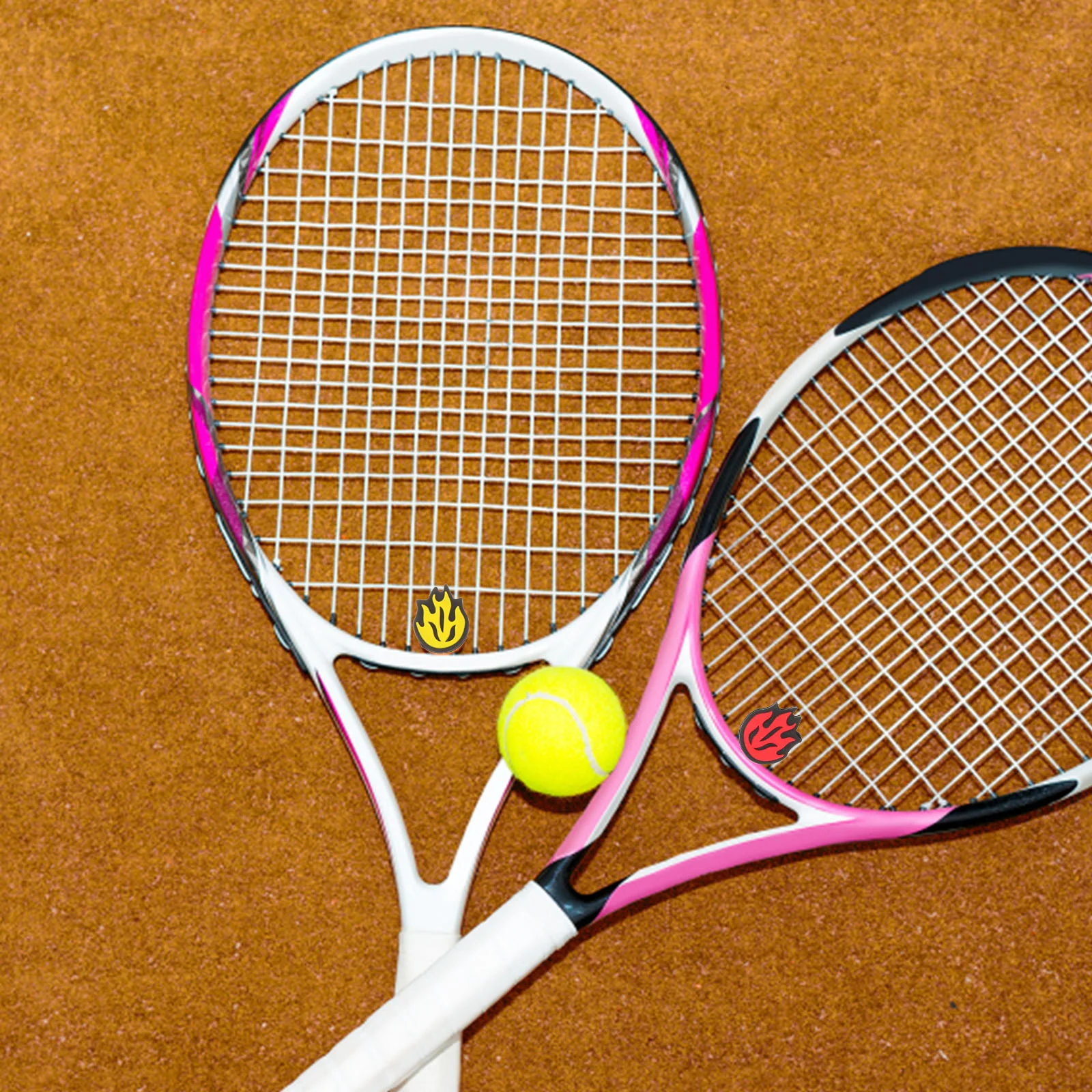Силиконовый теннисный демпфер Забавная теннисная ракетка Гаситель вибрации Симпатичная мягкая теннисная ракетка демпферы Теннисный демпфер Теннисный подарок - 4