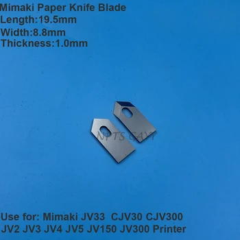 1PC Mimaki JV33 Лезвие ножа для бумаги SPA-0107 Лезвие для отбойного молотка бумаги для JV2 JV3 JV4 JV5 JV150 JV300 CJV30 CJV150 CJV300 Резак CJV300