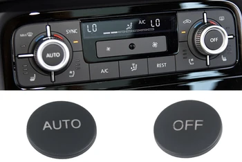 1шт для Volkswagen VW Touareg Ручка панели кондиционера кондиционера AUTO OFF Круглая крышка кнопки переключателя