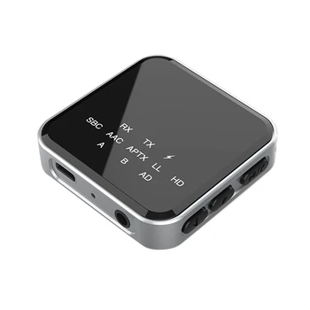 2 в 1 Беспроводной 3,5 мм AUX Оптический адаптер Aptx Bluetooth Аудиоадаптер для автомобильной телевизионной стереосистемы