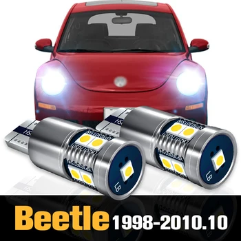 2 шт. Канбус Светодиодный габаритный свет Аксессуары для VW Beetle 1998-2010 2001 2002 2003 2004 2005 2006 2007 2008 2009