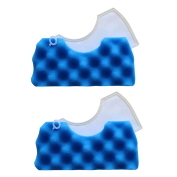 2 шт. Синий губчатый фильтр Комплект для аксессуаров для пылесосов Samsung Аксессуары для роботов-пылесосов серии Dj97-01040C