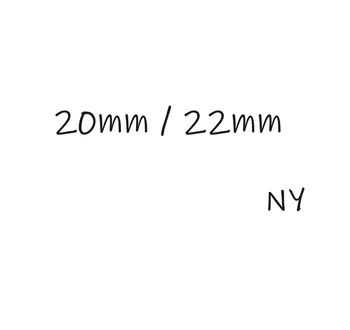 20 мм 22 мм Нью-Йорк Ремешок для смарт-часов Ремешок для часов