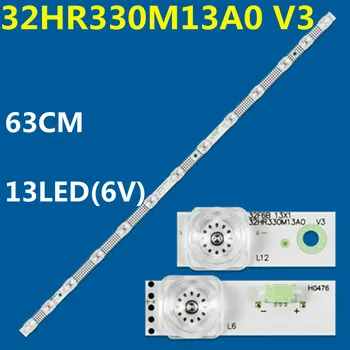 20 шт. 630 мм 13 светодиодов (6 В) LLED полоса подсветки для 32s615 32r5500 32rs520 32s5200