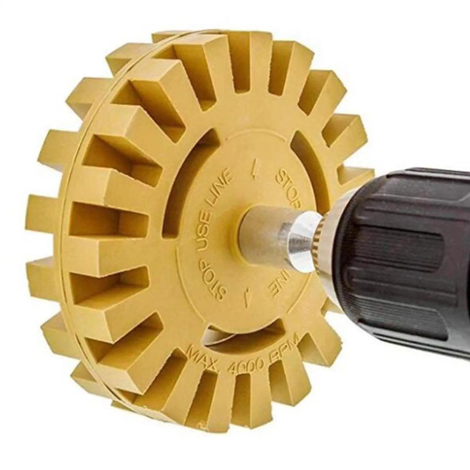 4-дюймовое универсальное резиновое колесо-ластик для удаления автомобильного клея клейкая наклейка авто ремонт краски инструмент резиновый ластик колесо D9S6 - 3