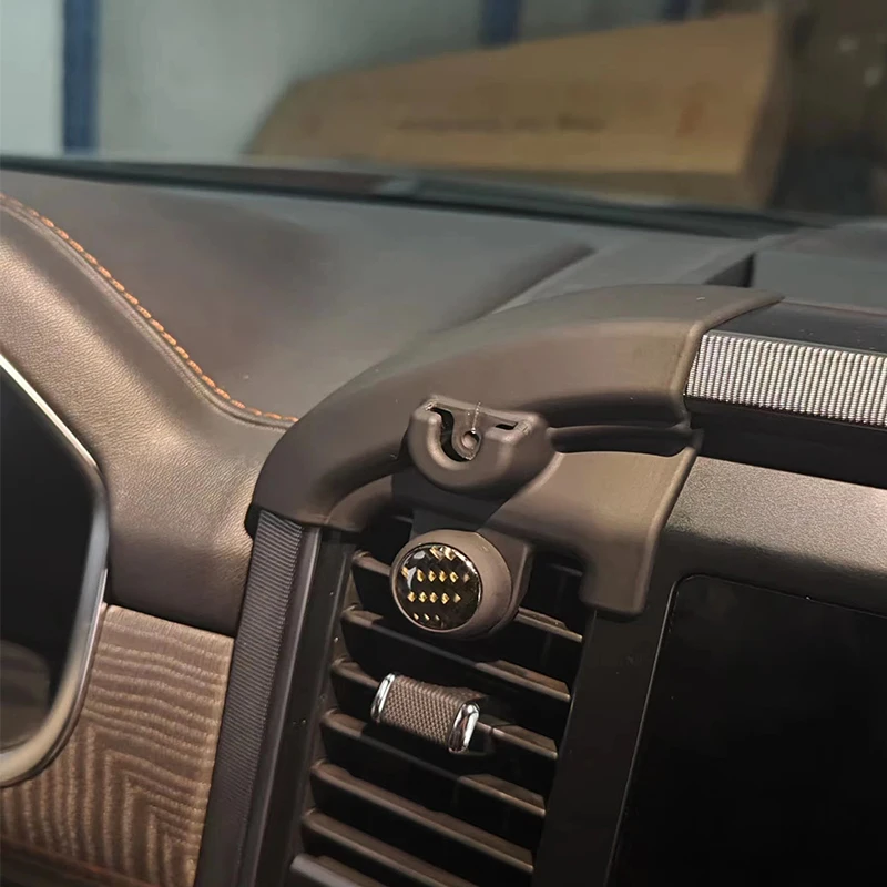 Gravity Авто Держатель Телефона Для Ford F150 2022 Аксессуары для интерьера Крепление Мобильная подставка для мобильного телефона GPS Bracke - 1