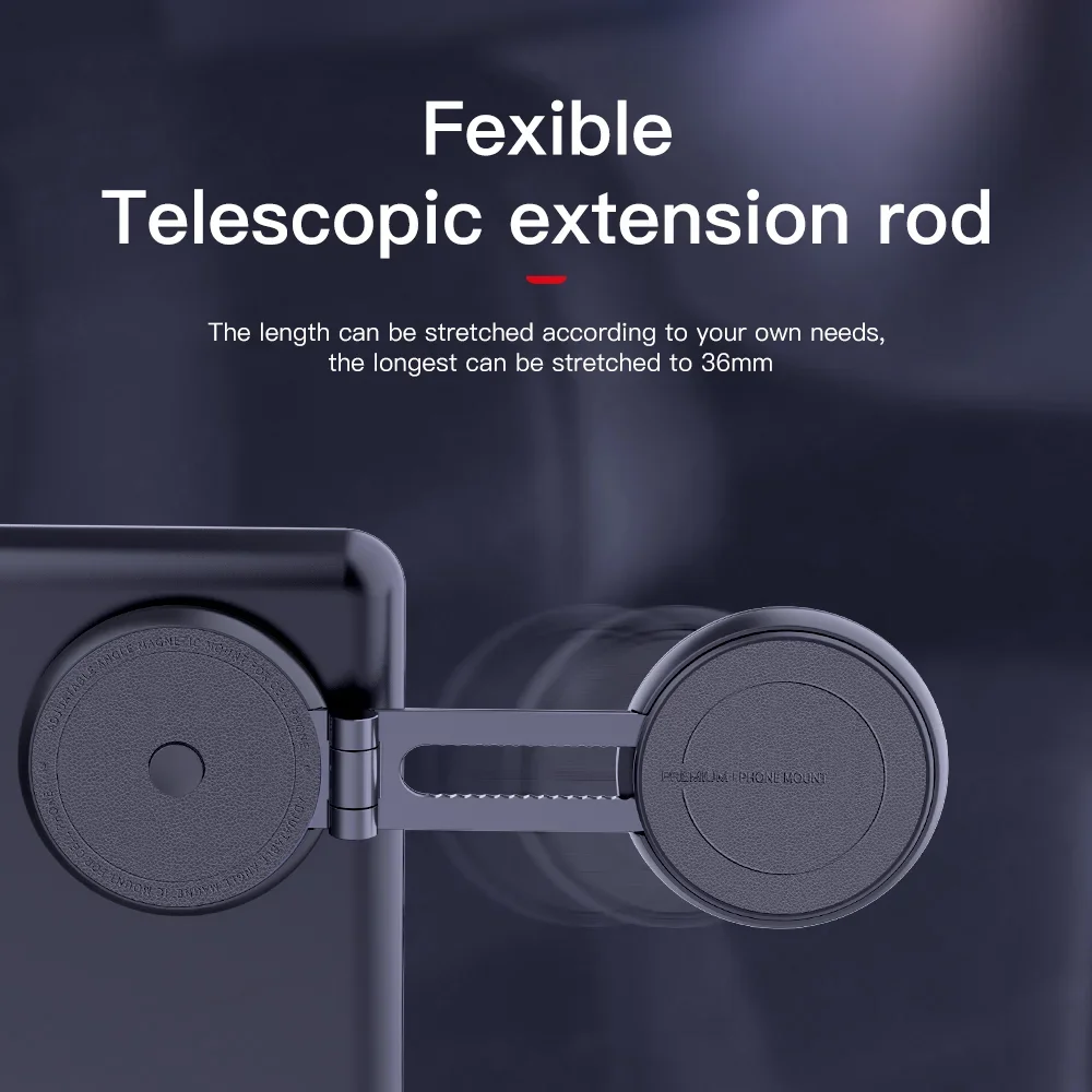 Скрытый магнитный автомобильный держатель для телефона для Tesla Model Y 3 Беспроводное зарядное устройство 360 Rotation Автомобильная подставка для мобильного телефона Поддержка для iPhone - 5