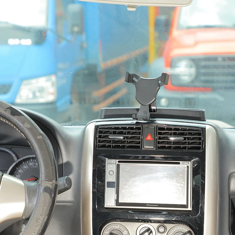 Для Suzuki Jimny 2007-2017 Приборная панель автомобиля Кронштейн для телефона Держатель Коробка для хранения Аксессуары - 2
