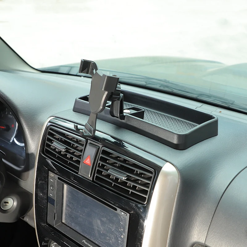 Для Suzuki Jimny 2007-2017 Приборная панель автомобиля Кронштейн для телефона Держатель Коробка для хранения Аксессуары - 3