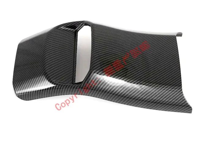  Стиль углеродного волокна Интерьер Задний вентиляционный выход кондиционера Полная крышка Отделка для Hyundai IX25 2019 2020 Автомобильные аксессуары Наклейки - 2