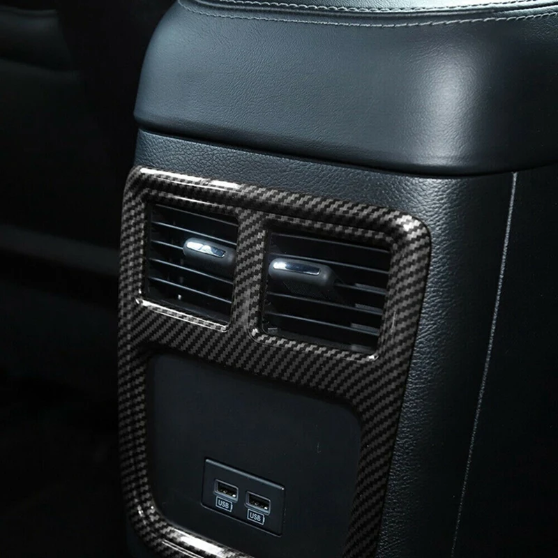  Автомобильный задний воздуховыпуск Вентиляционное отверстие Отделка рамы ABS ABS для Dodge Charger Chrysler 300C 2011-2021 Аксессуары - 4
