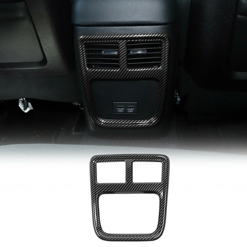  Автомобильный задний воздуховыпуск Вентиляционное отверстие Отделка рамы ABS ABS для Dodge Charger Chrysler 300C 2011-2021 Аксессуары - 5