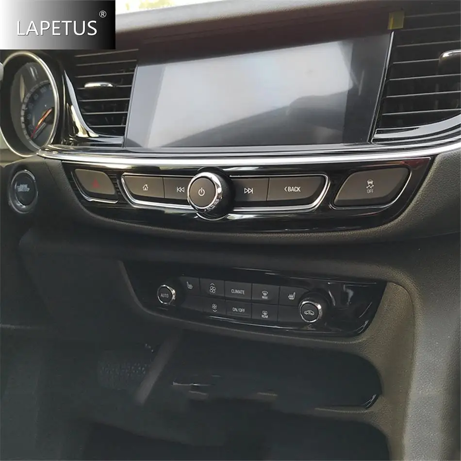  Дверной динамик / Кнопка подъема окна / Накладка крышки вентиляционного отверстия кондиционера для Opel Insignia GSi / Buick Regal 2017 - 2021 Автомобильные черные аксессуары - 2