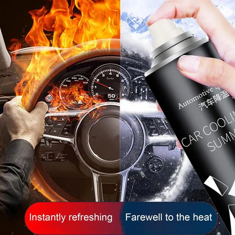  Новый спрей для охлаждения автомобиля Автомобильный интерьер Quick Cool Spray для лета Большая емкость 350 мл Охлаждающий спрей Автомобильные аксессуары - 4