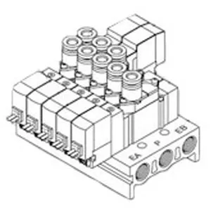 Японский оригинальный трехходовой электромагнитный клапан SMC SY513-5LZD-01, в наличии на складе! - 4