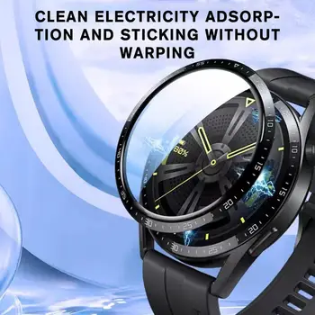 20D Полная защита покрытия для Huawei Watch GT4 41 46 мм Защитная пленка для экрана Антицарапина Пленка Смарт-часы (не стекло)