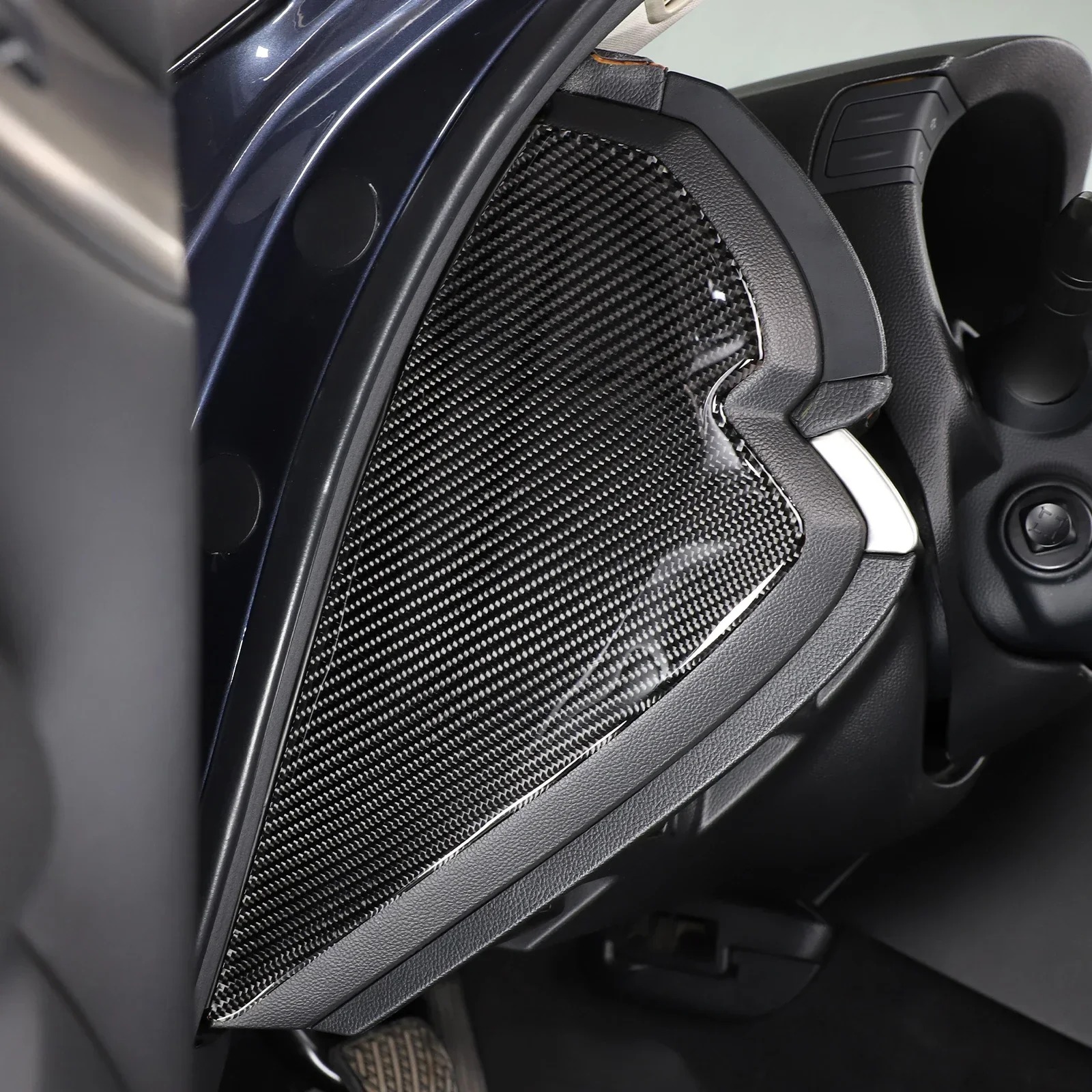  Мягкая панель из углеродного волокна Наклейки на буферную накладку для 2007-2013 Infiniti G25 G35 G37 Автомобильные аксессуары - 2