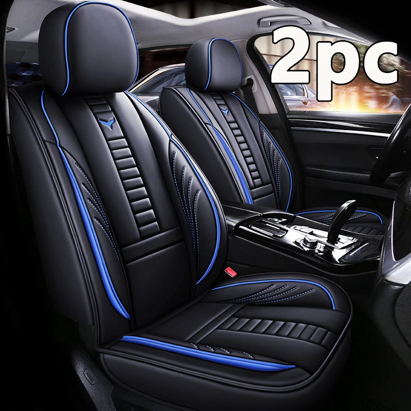 Чехол для автомобильного сиденья Кожаный передний / полный комплект Чехол для сиденья автомобиля для большинства автомобилей Грузовик Внедорожник Четырехсезонное использование PU Auto Seat Protector Cushion - 1
