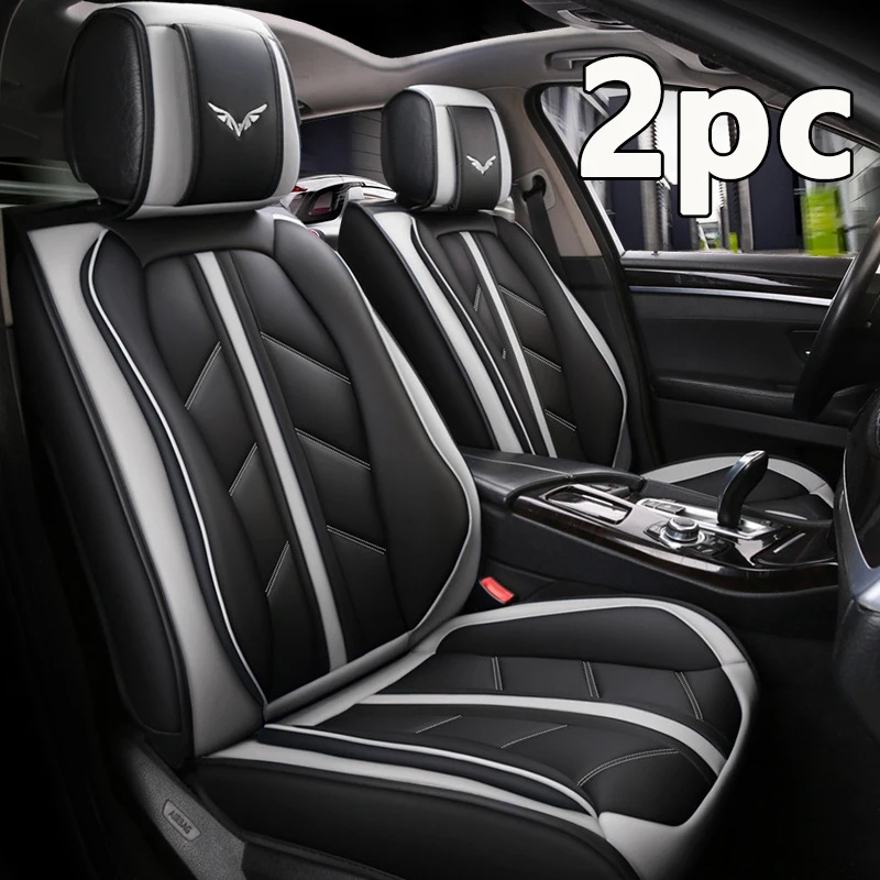 Чехол для автомобильного сиденья Кожаный передний / полный комплект Чехол для сиденья автомобиля для большинства автомобилей Грузовик Внедорожник Четырехсезонное использование PU Auto Seat Protector Cushion - 4