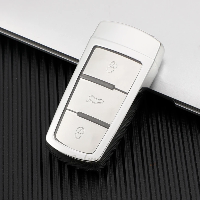 Прозрачный чехол для ключей от автомобиля из ТПУ для Volkswagen VW CC Passat B6 B7 Passat 3C CC Key Shell Protector Автоаксессуары - 0